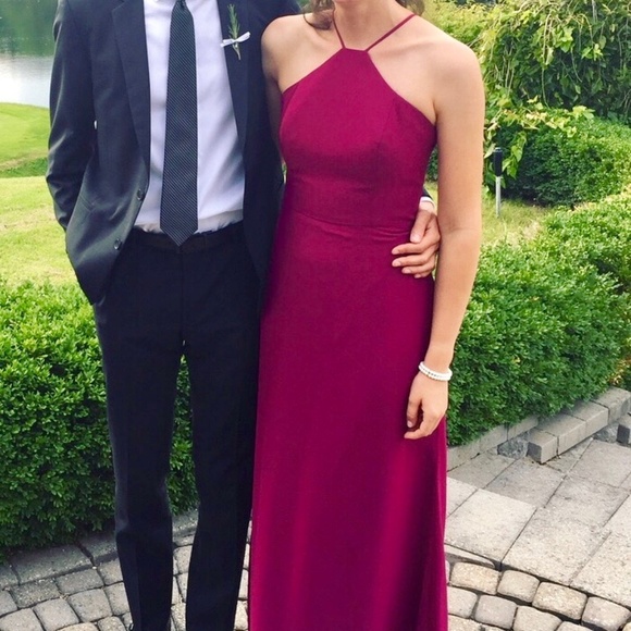 Hailey Paige Occasions Chiffon Dress -- Size 4 - Picture 4 of 6